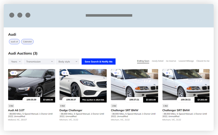 car-search - Ultimate Auction Pro Precision with Advanced Search