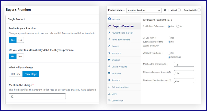 Buyers Premium Auctioneer Software
