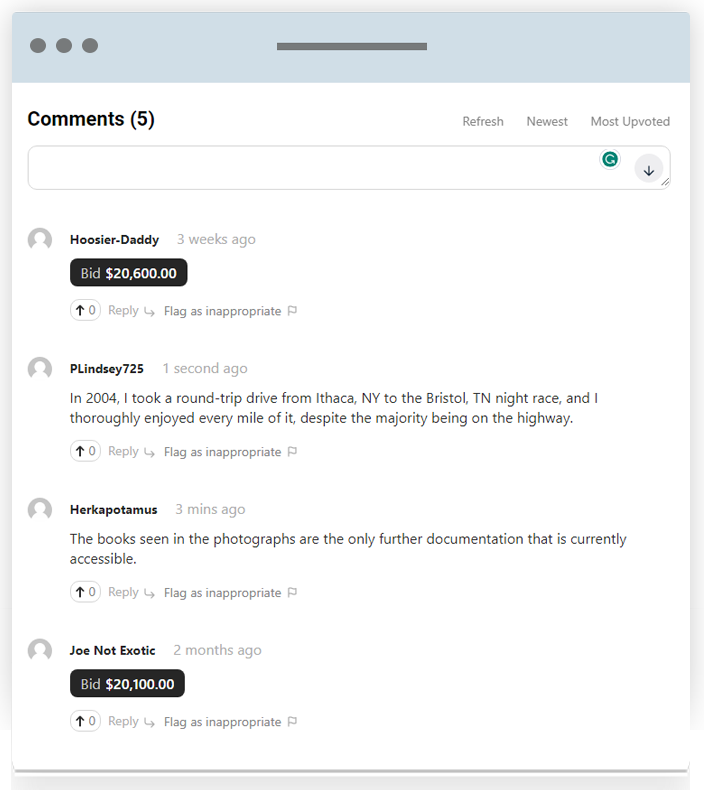 commentt - Ultimate Auction Pro Enhanced Bidding Experience