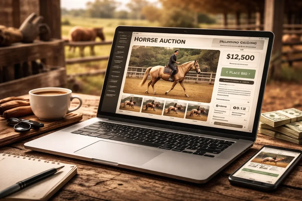 online horse auction