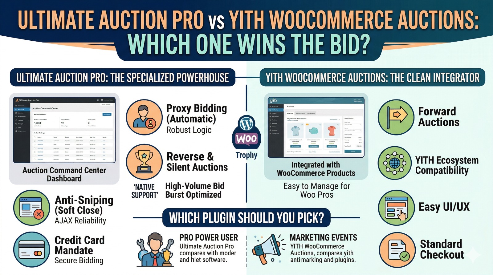 Ultimate Auction Pro vs YITH WooCommerce Auctions Which One Actually Wins the Bid